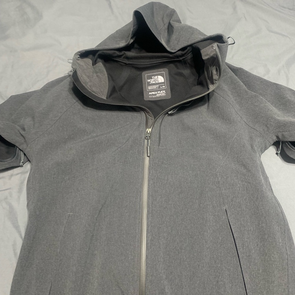 North face gore-Tex hooded jacket.